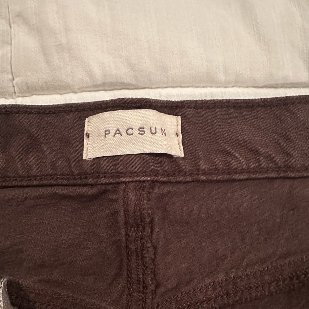 PacSun Brown Straight Leg Jeans